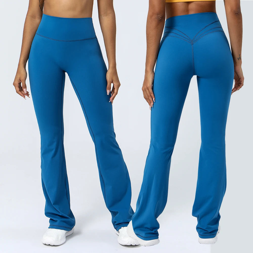 High Waist Flare Leggings