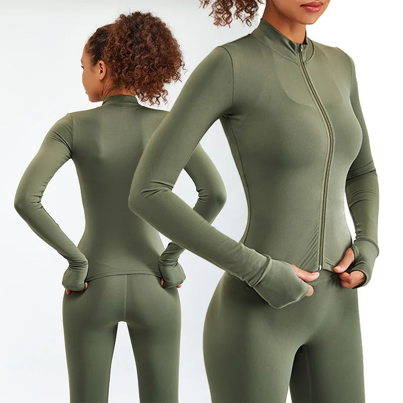 2/3PCS Soft Breathable High Waist Sportwear Set
