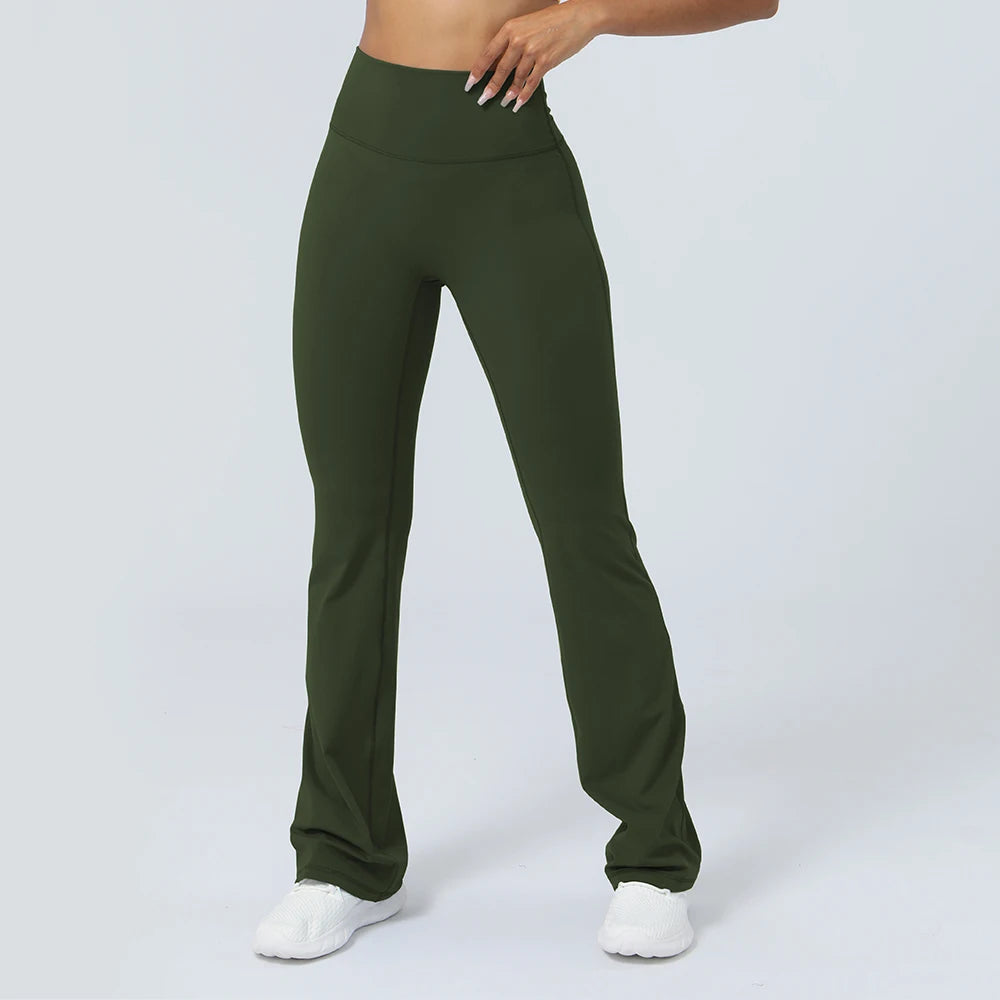 High Waist Flare Leggings