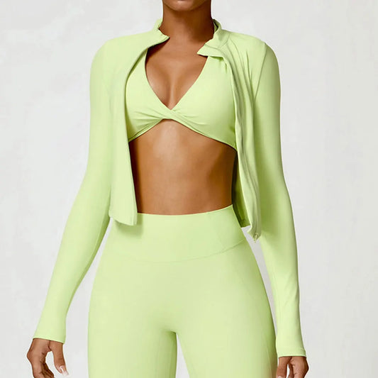 Long Sleeve Zipper Sweat-Shirt