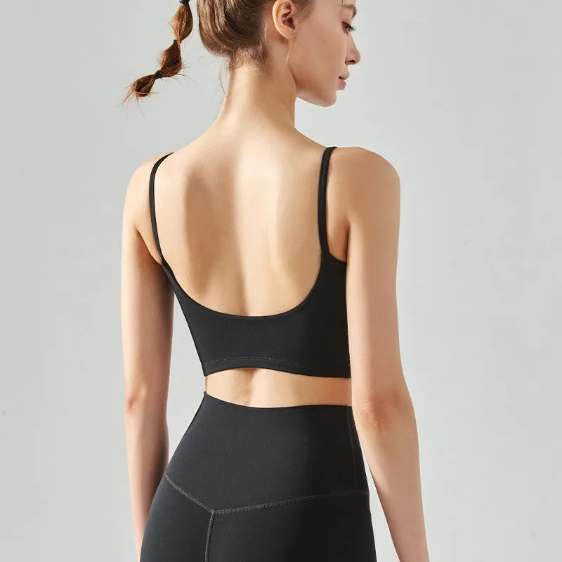 Crop Sports Bra