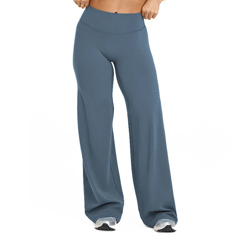 Straight-Leg Ultra Soft Butter Fabric. Mid-Waist Leggings