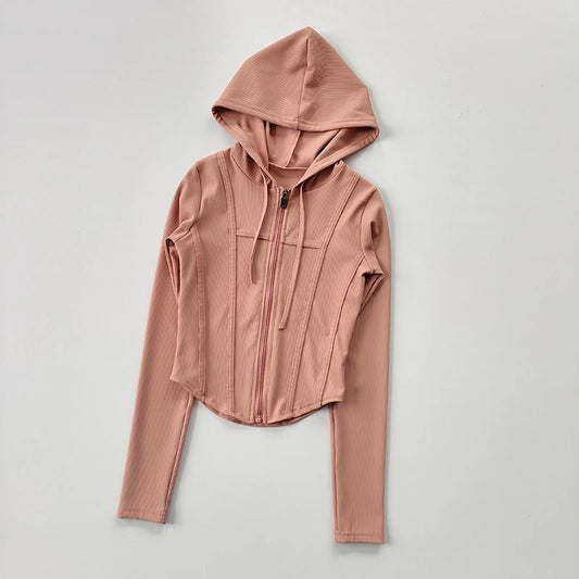 Hooded Long Sleeve Sweat-shirt