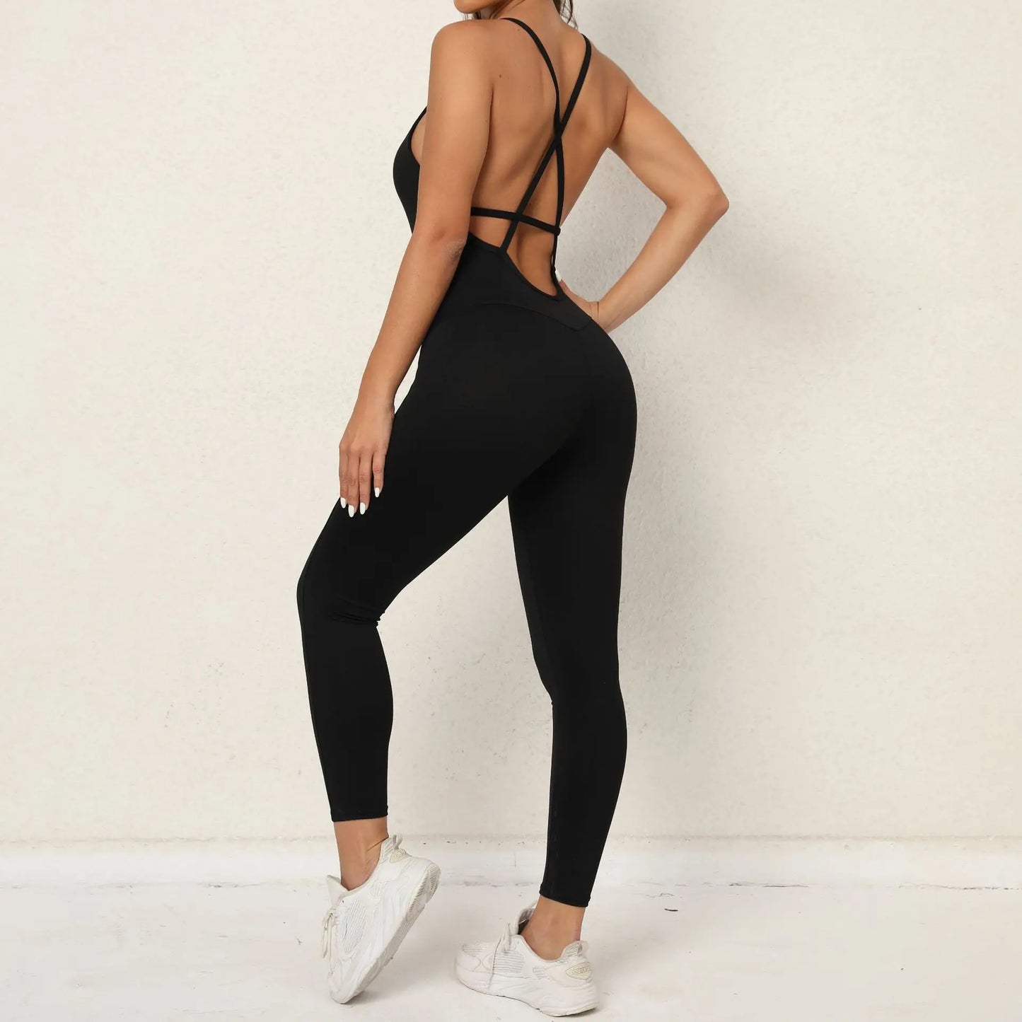 Athleisure Backless Bodysuit