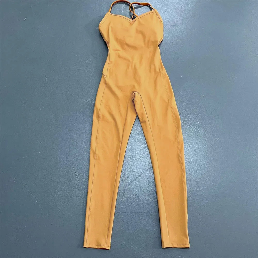 Athleisure Backless Bodysuit