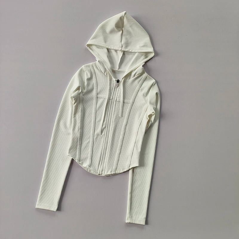 Hooded Long Sleeve Sweat-shirt