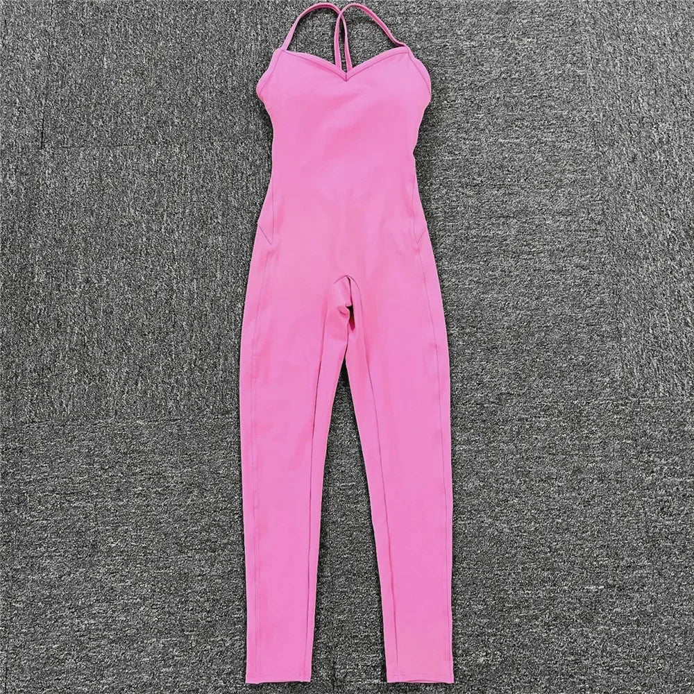 Athleisure Backless Bodysuit