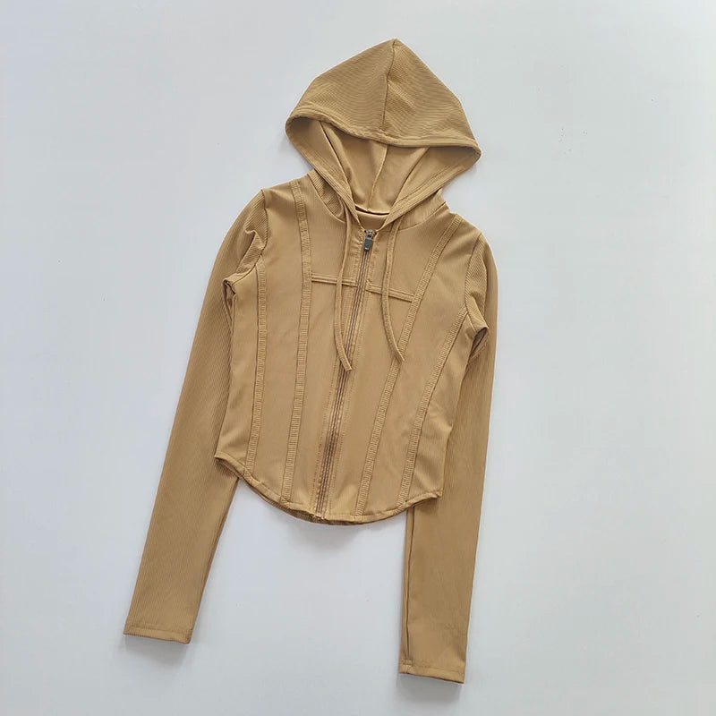 Hooded Long Sleeve Sweat-shirt