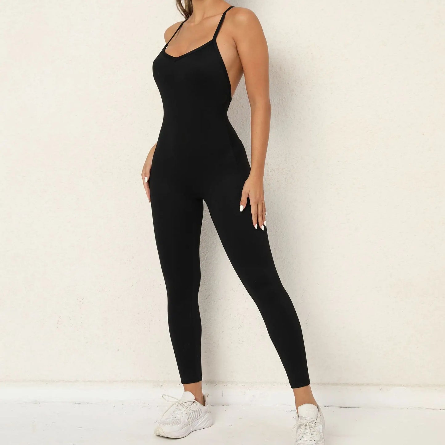 Athleisure Backless Bodysuit