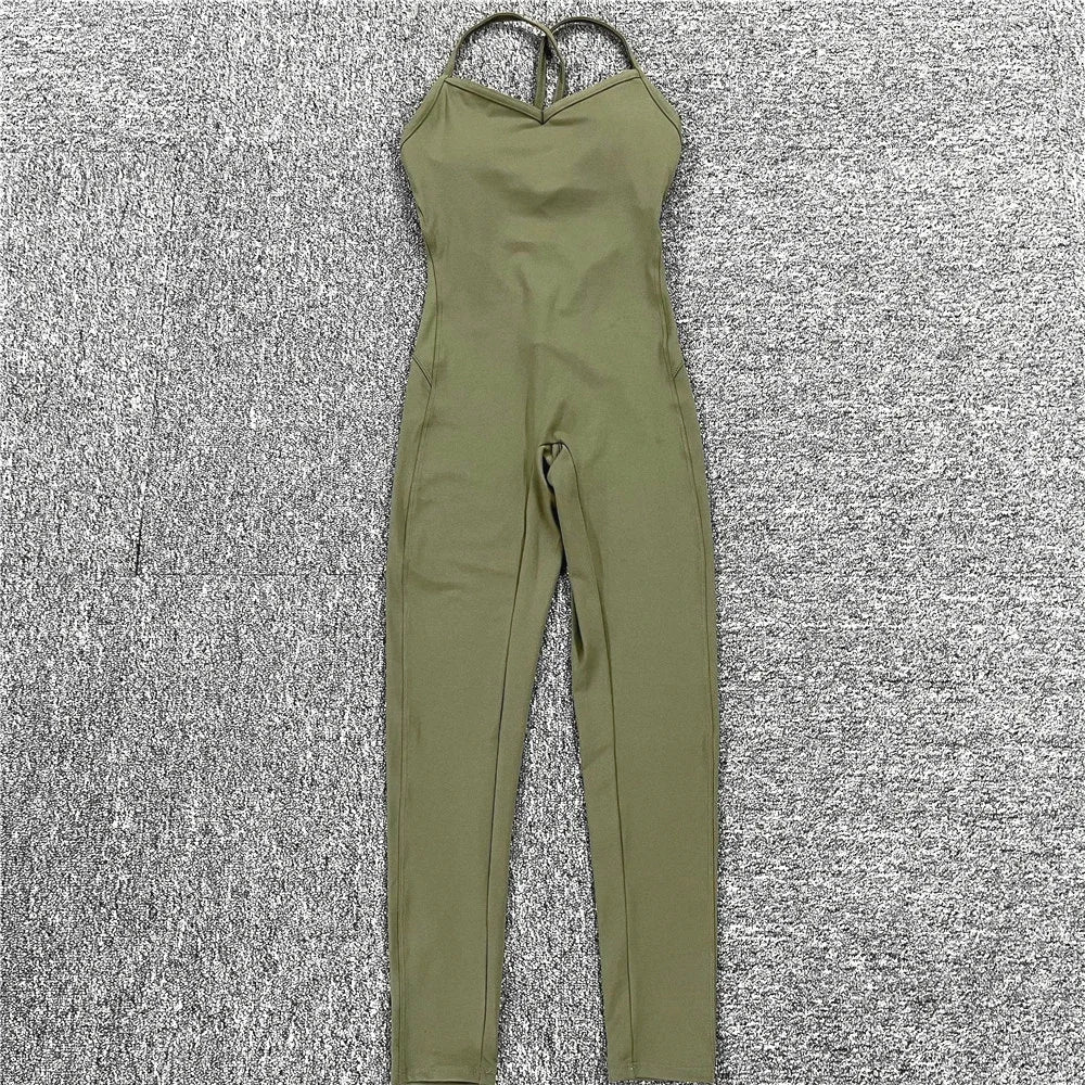 Athleisure Backless Bodysuit
