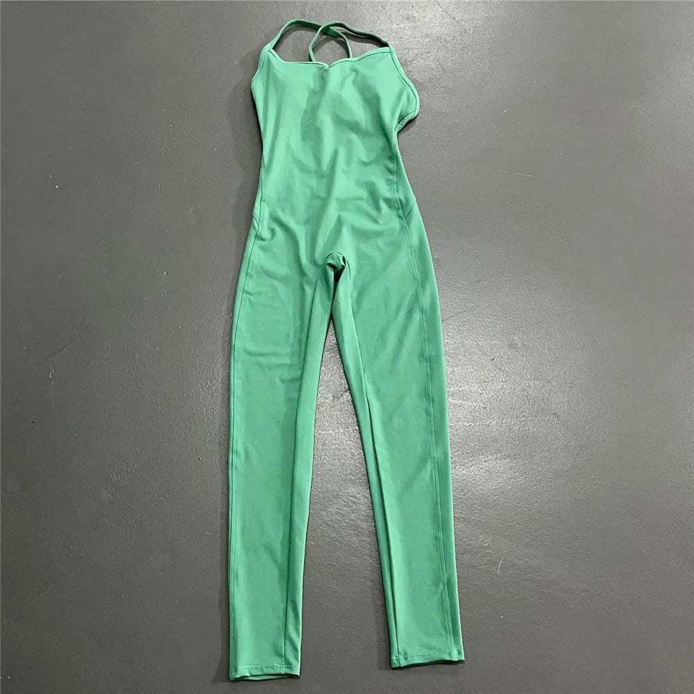 Athleisure Backless Bodysuit