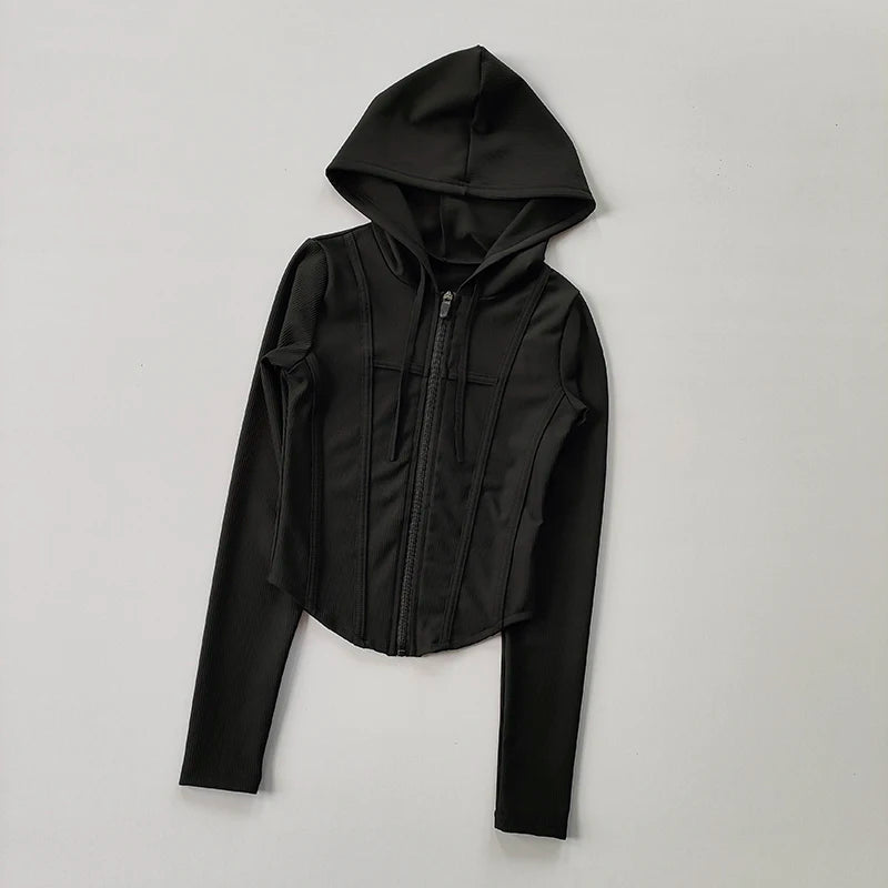 Hooded Long Sleeve Sweat-shirt