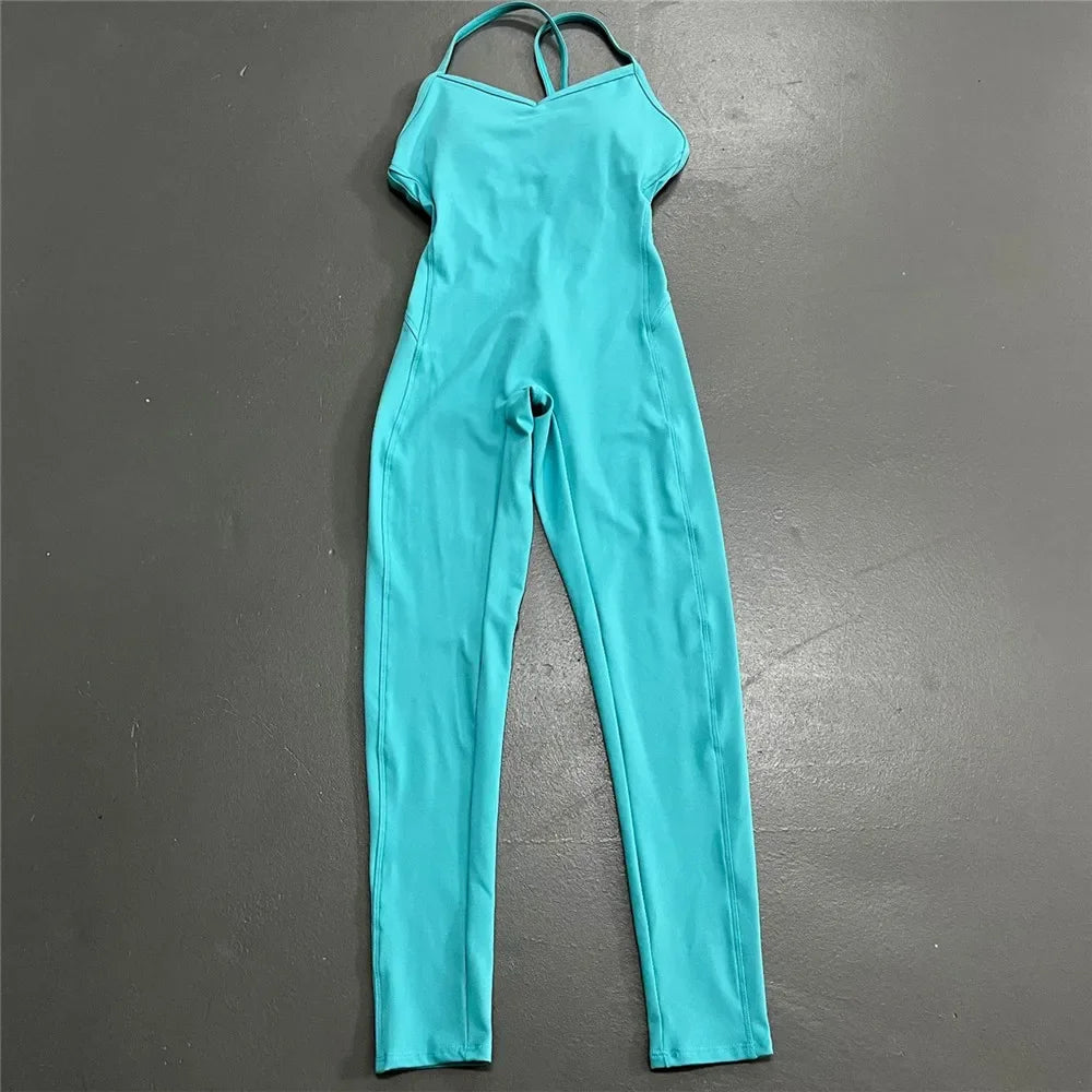 Athleisure Backless Bodysuit