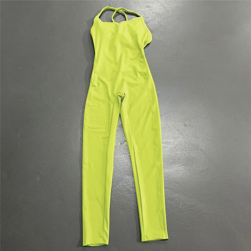 Athleisure Backless Bodysuit