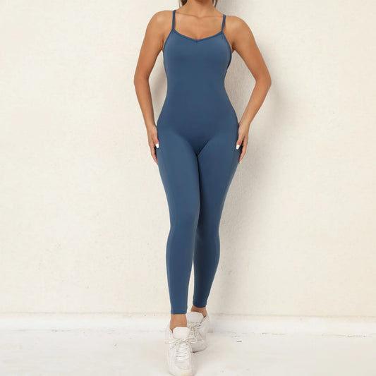 Athleisure Backless Bodysuit