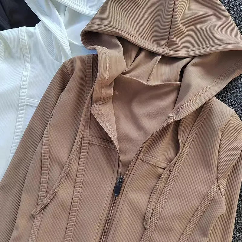 Hooded Long Sleeve Sweat-shirt
