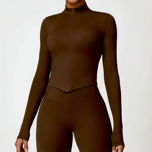 Long Sleeve Zipper Jacket