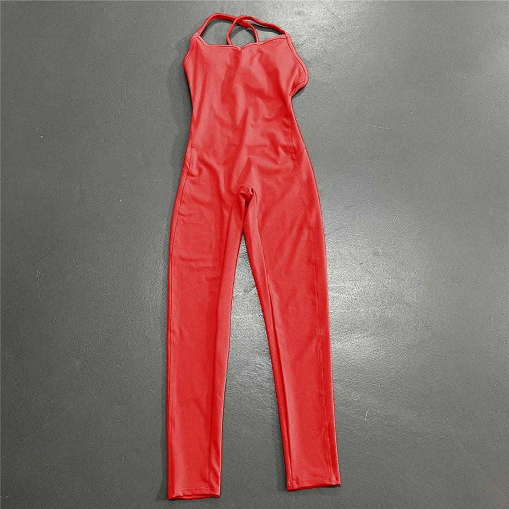 Athleisure Backless Bodysuit