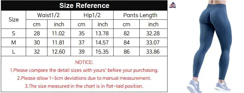 Seamless Butt Lifting, Tummy Control Squat Proof Workout Leggings