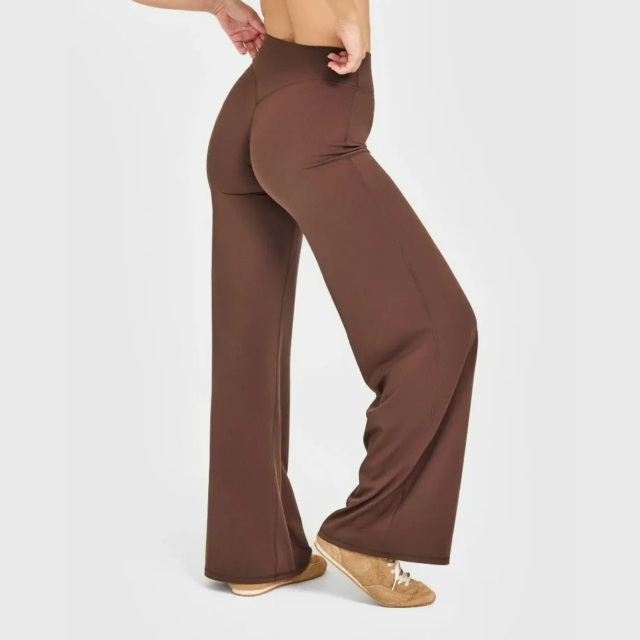 Straight-Leg Ultra Soft Butter Fabric. Mid-Waist Leggings