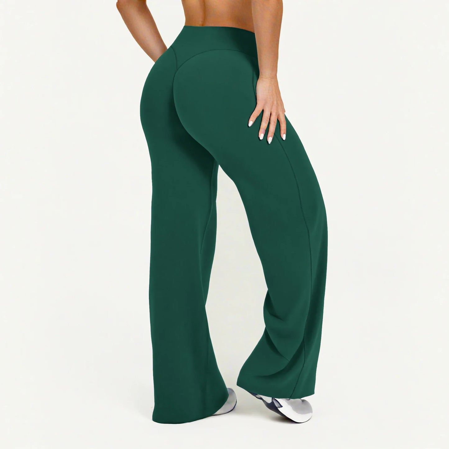 Straight-Leg Ultra Soft Butter Fabric. Mid-Waist Leggings