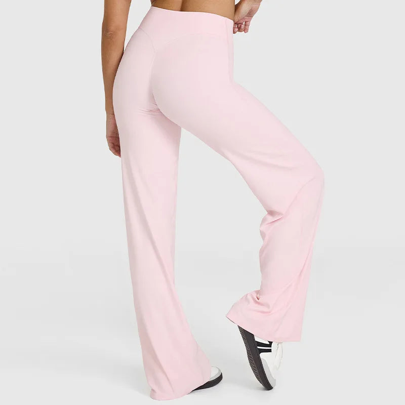 Straight-Leg Ultra Soft Butter Fabric. Mid-Waist Leggings