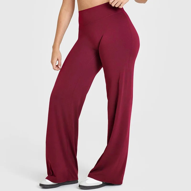 Straight-Leg Ultra Soft Butter Fabric. Mid-Waist Leggings