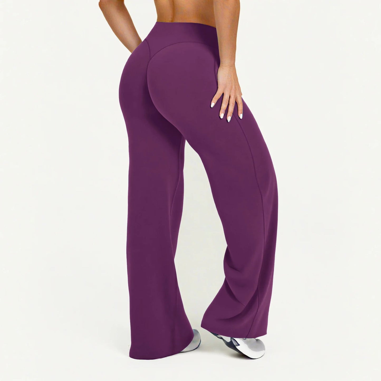 Straight-Leg Ultra Soft Butter Fabric. Mid-Waist Leggings
