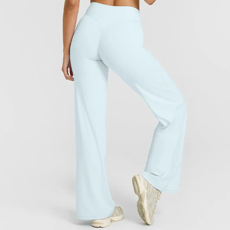 Straight-Leg Ultra Soft Butter Fabric. Mid-Waist Leggings