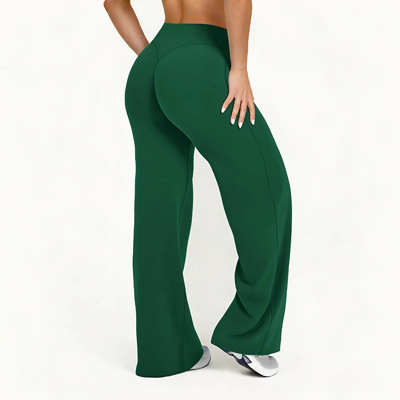 Straight-Leg Ultra Soft Butter Fabric. Mid-Waist Leggings