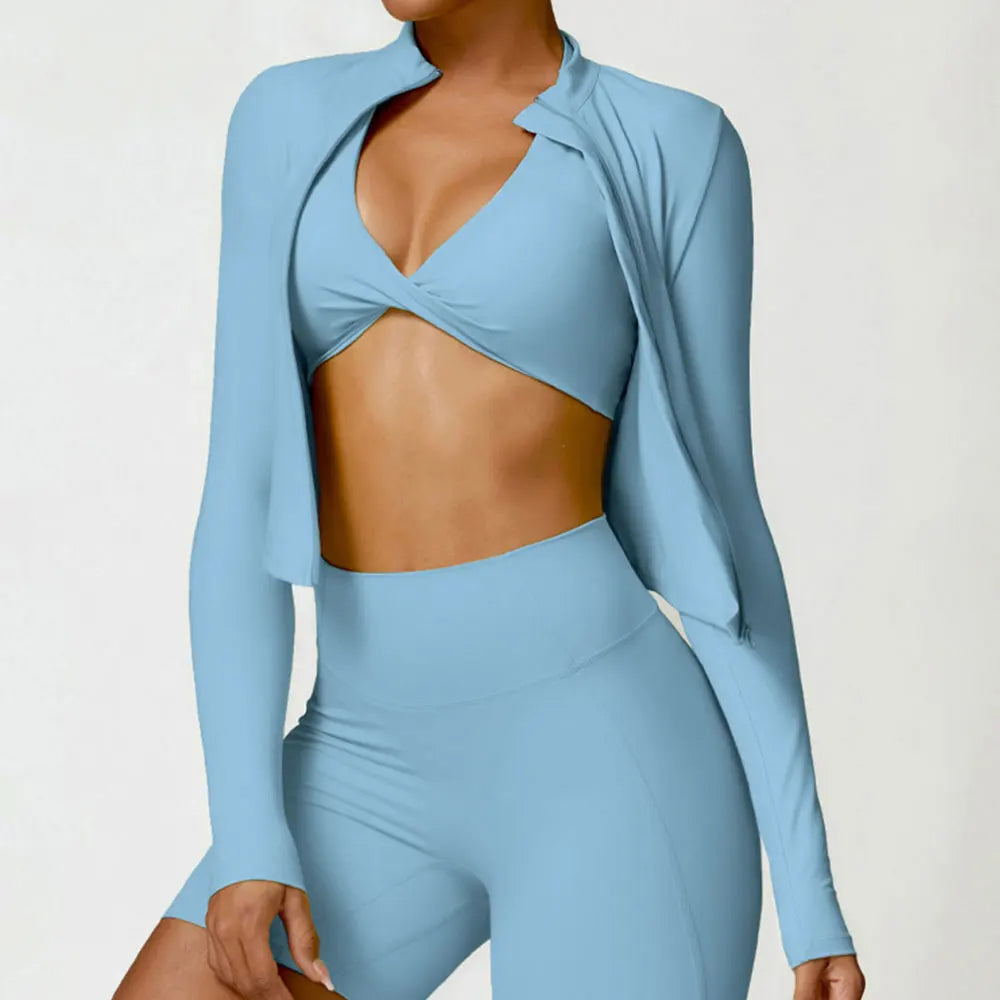 Long Sleeve Zipper Sweat-Shirt
