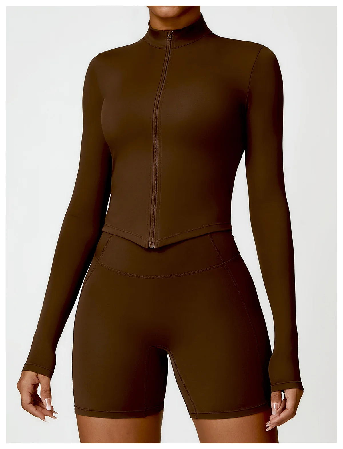 Long Sleeve Zipper Sweat-Shirt