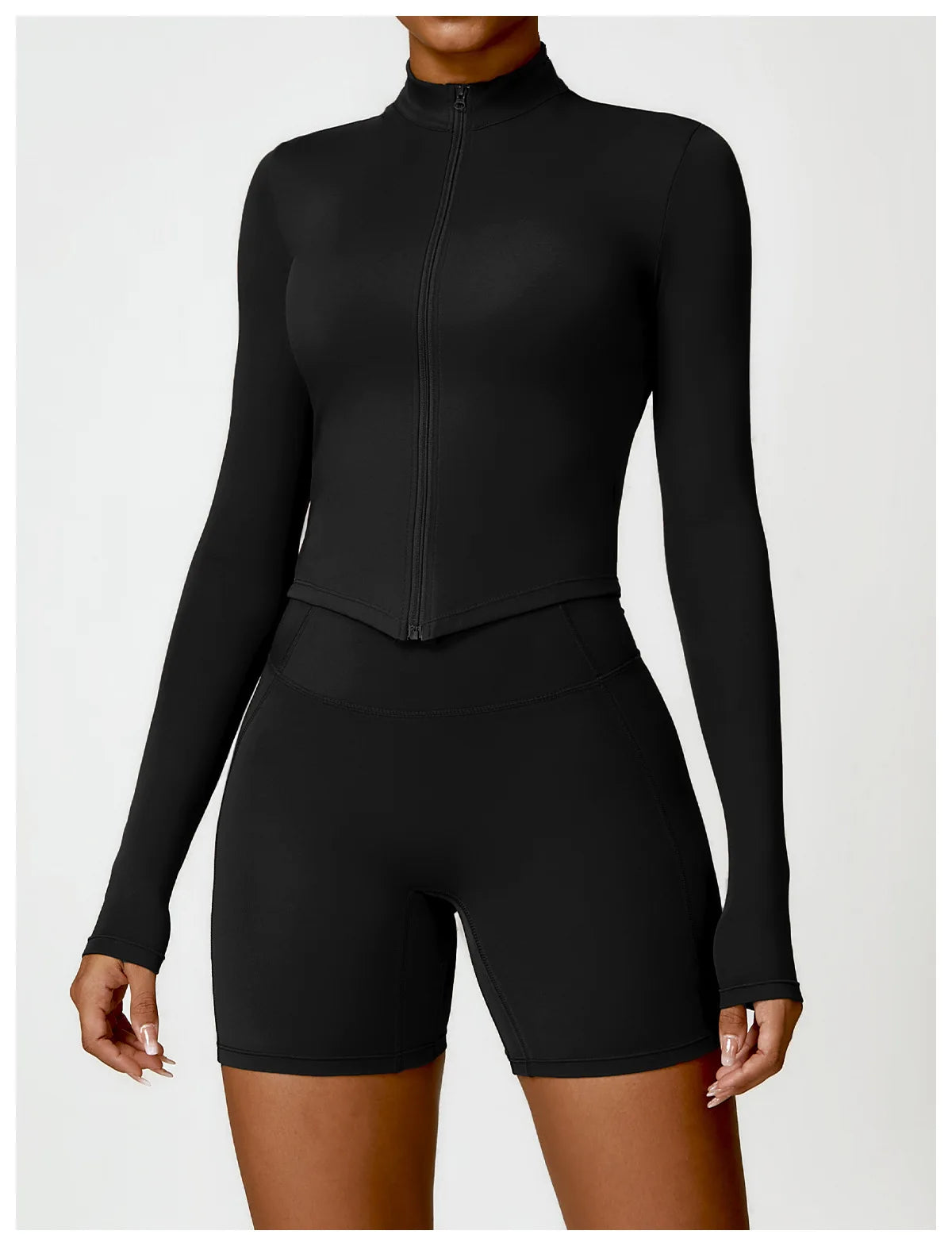 Long Sleeve Zipper Jacket