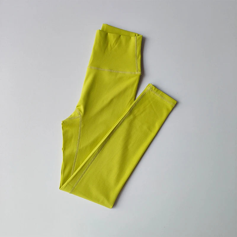 2PC Seamless Workout Push Up-bra and High-Waist Leggings set