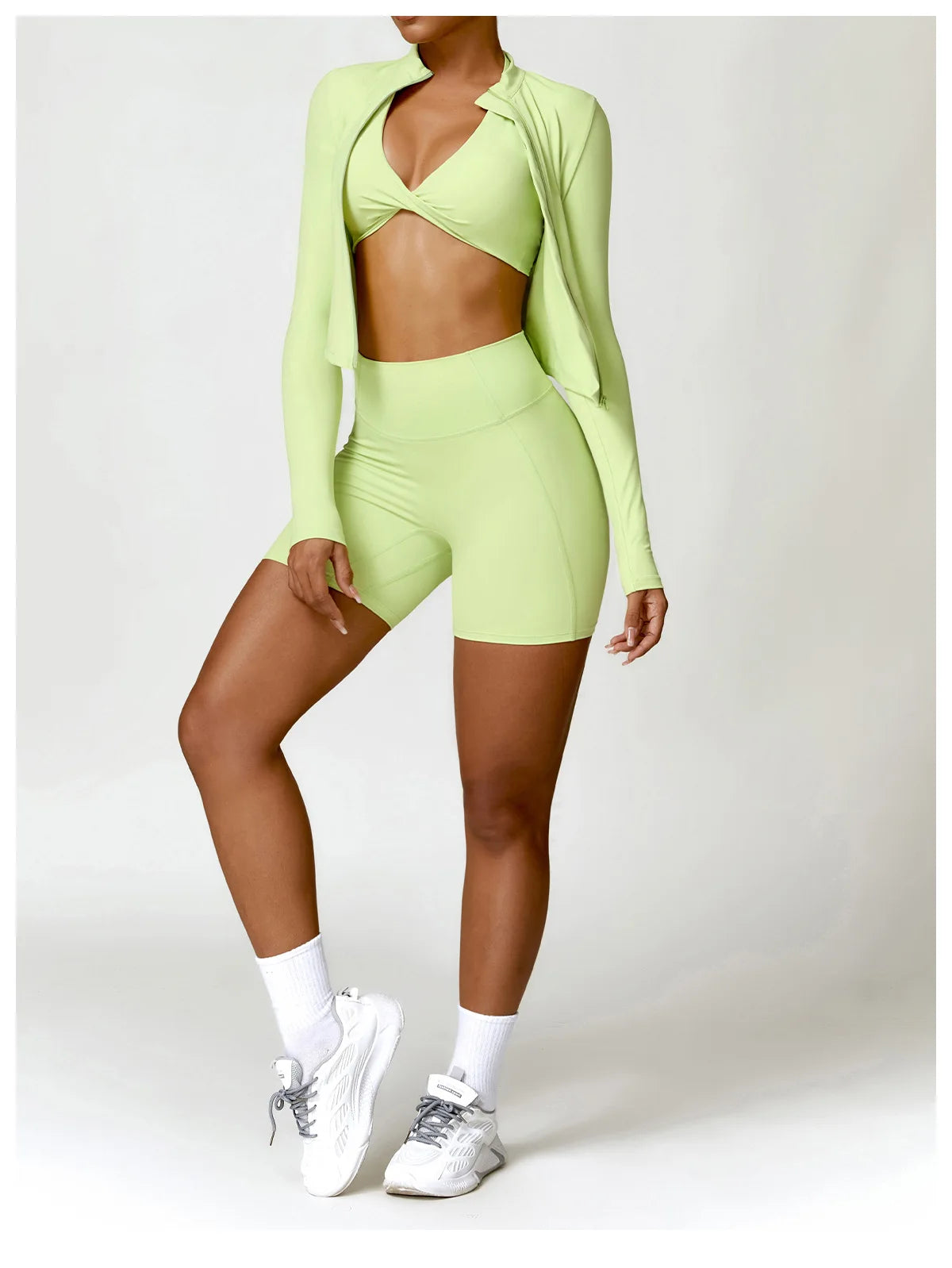 Long Sleeve Zipper Jacket