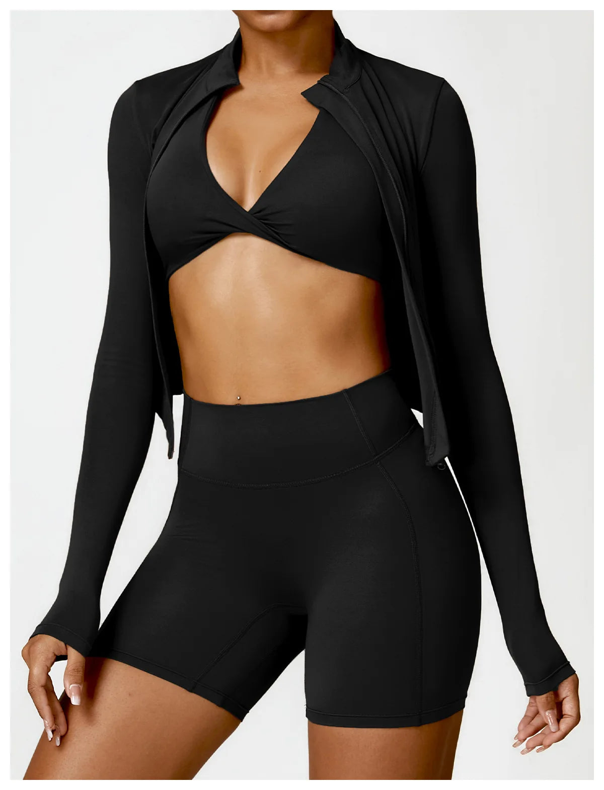 Long Sleeve Zipper Sweat-Shirt