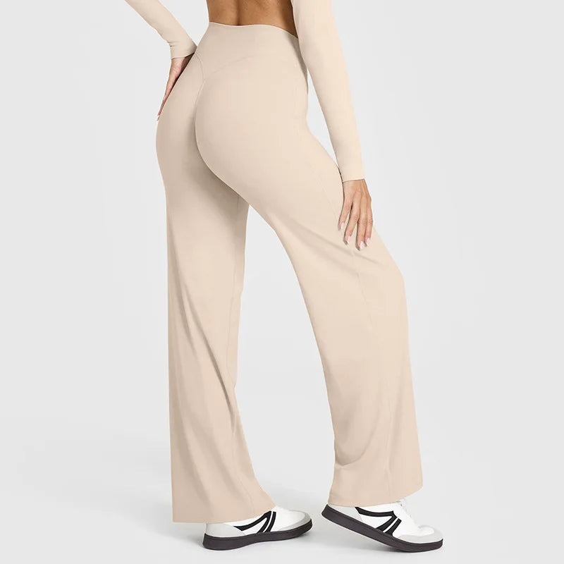 Straight-Leg Ultra Soft Butter Fabric. Mid-Waist Leggings