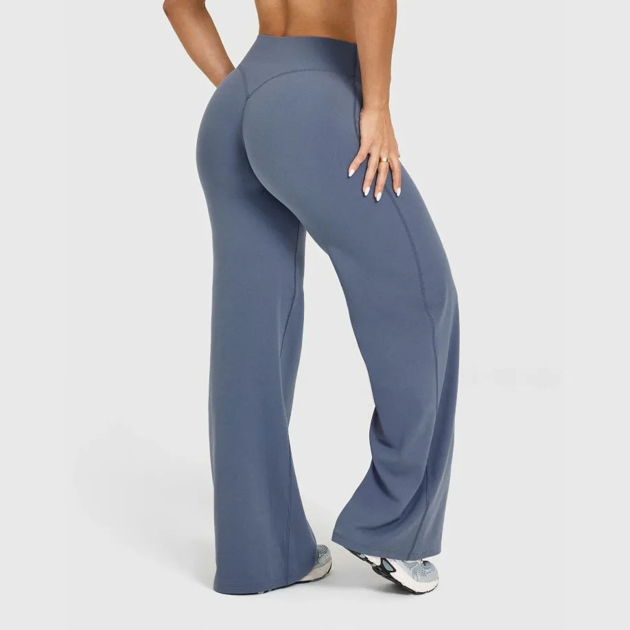 Straight-Leg Ultra Soft Butter Fabric. Mid-Waist Leggings